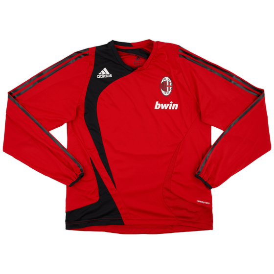 2007-08 AC Milan Formotion Training L/S Shirt - 9/10 - (L/XL)