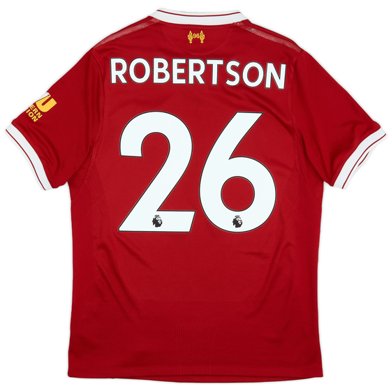 2017-18 Liverpool 125 Years Home Shirt Robertson #26 - 6/10 - (S)