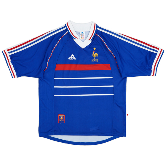 1998-00 France Home Shirt - 6/10 - (L)