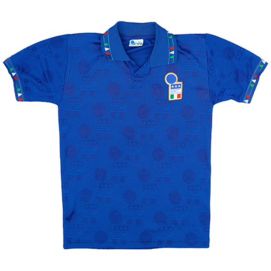 1994 Italy Home Shirt #10 (Baggio) - 7/10 - (XL.Boys)
