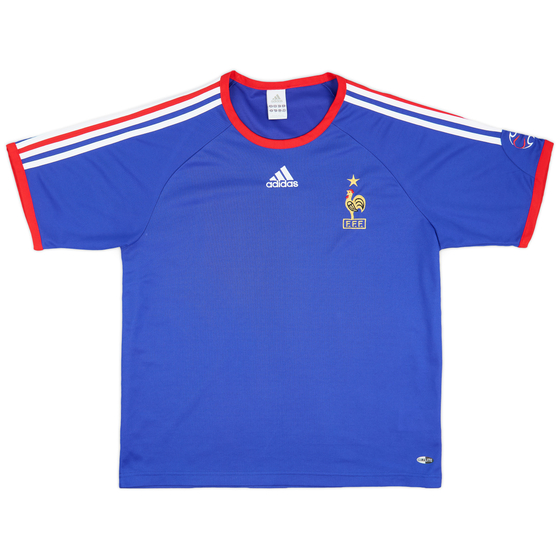 2006-07 France adidas Training Shirt - 9/10 - (L)
