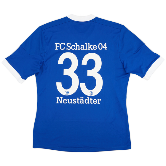 2012-14 Schalke Home Shirt Neustadter #33 - 9/10 - (L)