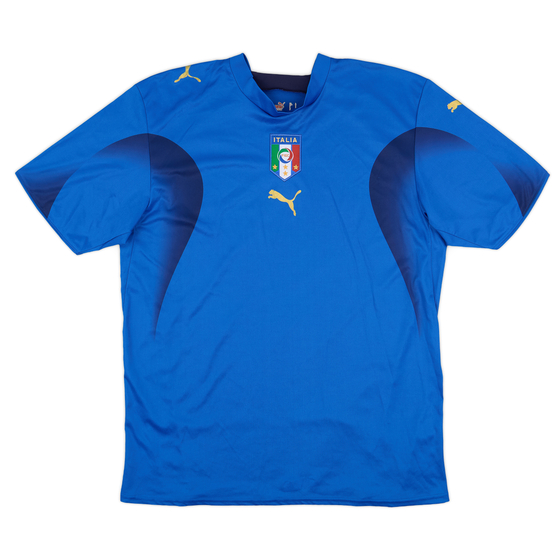 2006 Italy Basic Home Shirt - 8/10 - (L)