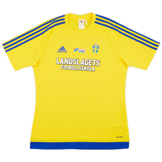 2017-18 Sweden adidas Training Shirt - 9/10 - (M)