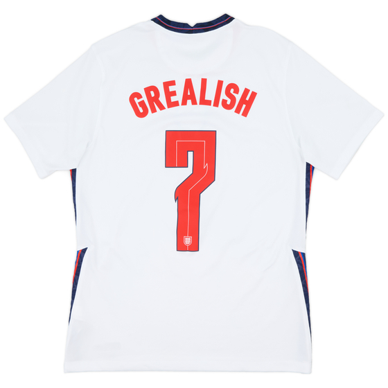 2020-22 England Home Shirt Grealish #7 - 6/10 - (M)