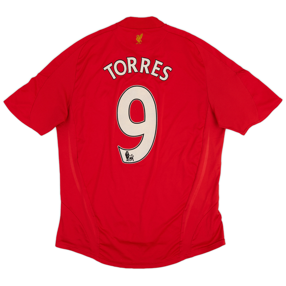 2008-10 Liverpool Home Shirt Torres #9 - 5/10 - (XL)