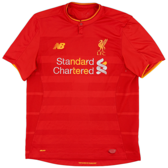 2016-17 Liverpool Home Shirt - 4/10 - (L)