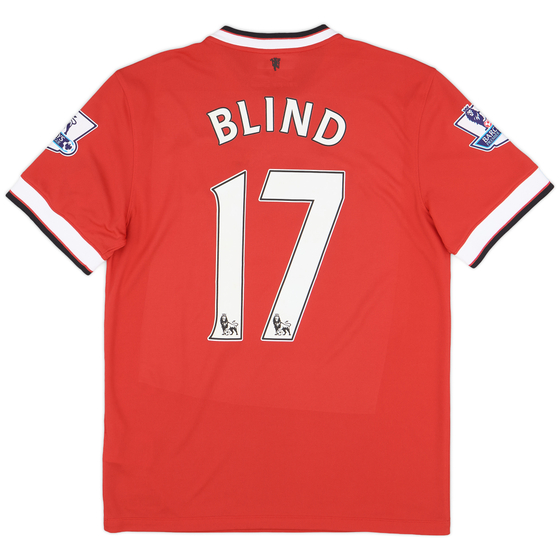 2014-15 Manchester United Home Shirt Blind #17 (M)