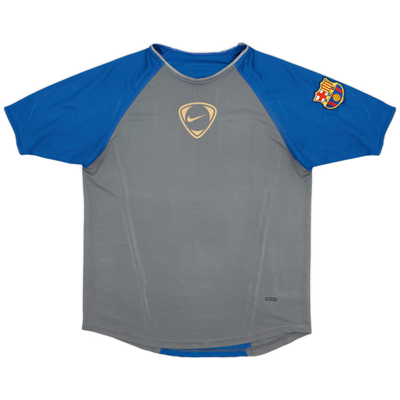 2002-03 Barcelona Nike Training Shirt - 6/10 - (L)