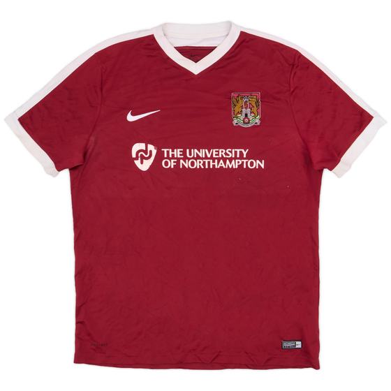2016-17 Northampton Home Shirt - 5/10 - (XL)