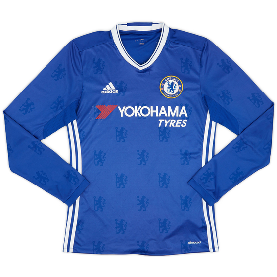 2016-17 Chelsea Home L/S Shirt - 5/10 - (S)