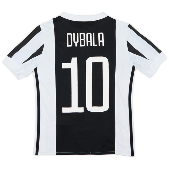 2017-18 Juventus Home Shirt Dybala #10 - 6/10 - (S.Boys)