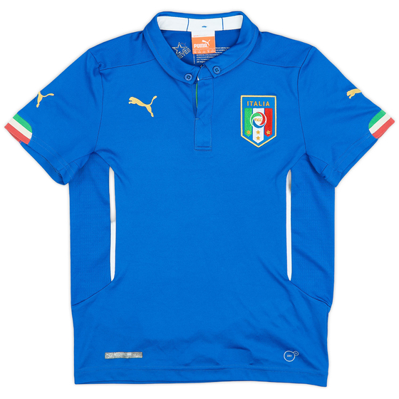 2014-15 Italy Home Shirt - 9/10 - (M.Boys)