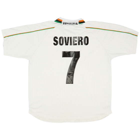 2001-03 Venezia Away/GK Shirt Soviero #7 - 5/10 - (XL)