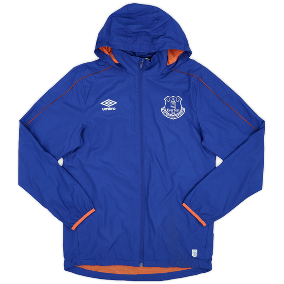 2016-17 Everton Umbro Hooded Rain Jacket - 9/10 - (S)
