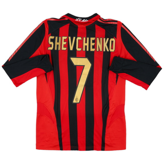 2005-06 AC Milan Player Issue Home Shirt Shevchenko #7 - 8/10 - (S)
