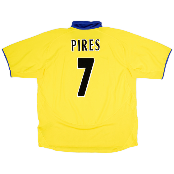 2003-05 Arsenal Away Shirt Pires #7 - 9/10 - (XXL)
