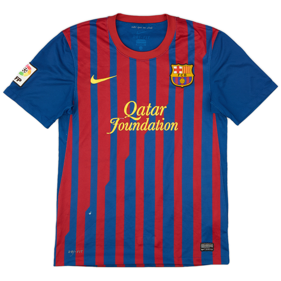 2011-12 Barcelona Home Shirt - 3/10 - (S)