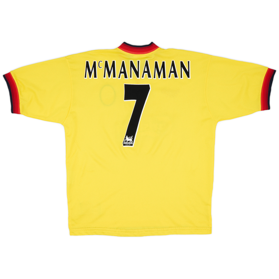 1997-99 Liverpool Away Shirt McManaman #7 - 10/10 - (L)
