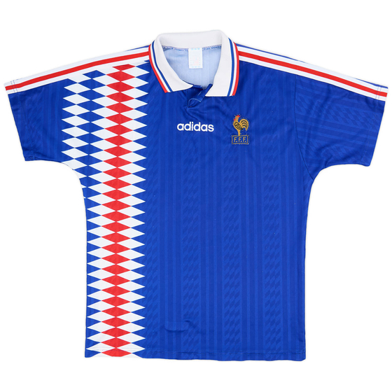 1994-96 France Home Shirt - 6/10 - (M)