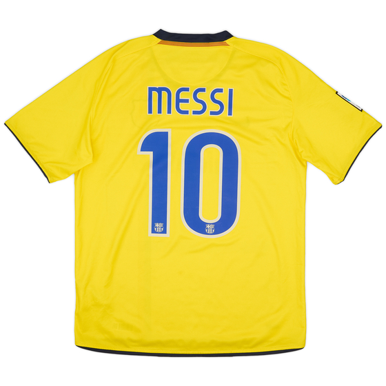 2008-10 Barcelona Away Shirt Messi #10 - 8/10 - (M)