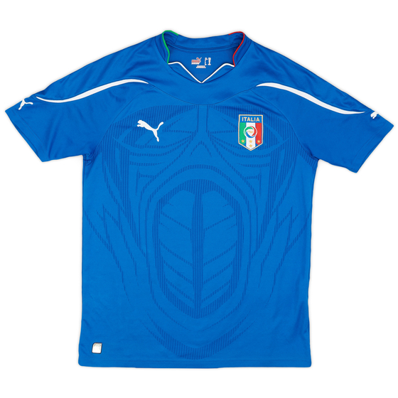 2010-12 Italy Home Shirt - 8/10 - (XL.Boys)