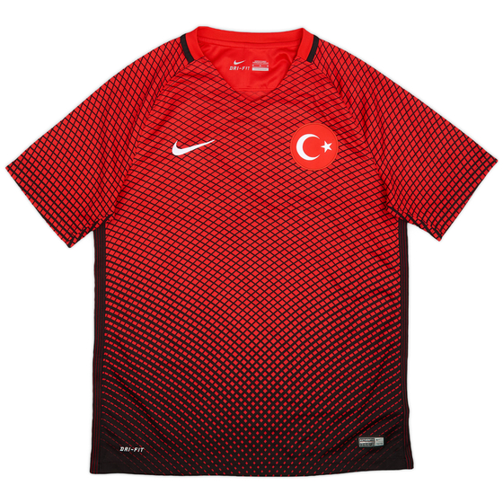 2016-17 Turkey Home Shirt - 9/10 - (M)