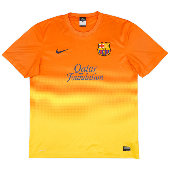 2012-13 Barcelona Basic Away Shirt - 8/10 - (L)
