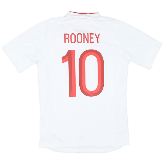 2012-13 England Home Shirt Rooney #10 (XL)