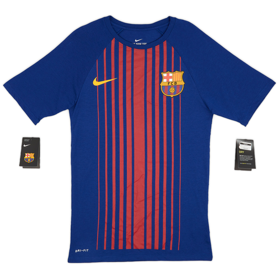 2017-18 Barcelona Nike Match Tee (S)