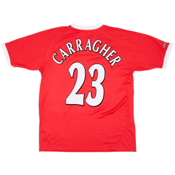 2001-03 Liverpool CL Shirt Carragher #23 - 9/10 - (L)