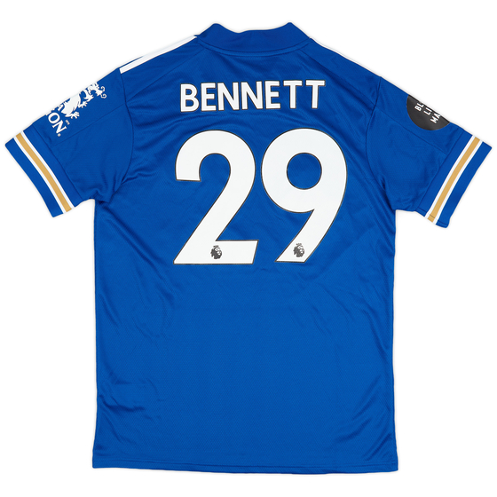 2020-21 Leicester Match Issue Home Shirt Bennett #29