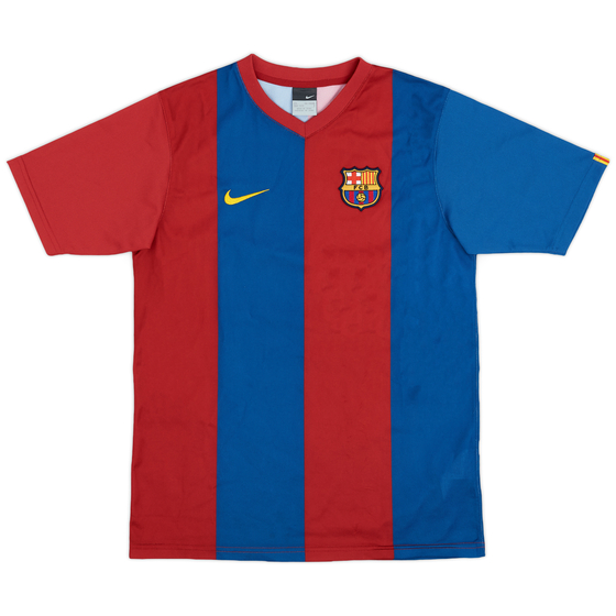 2006-07 Barcelona Basic Home Shirt - 9/10 - (XL.Boys)