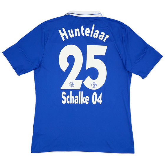 2010-12 Schalke Home Shirt Huntelaar #25 - 5/10 - (L)