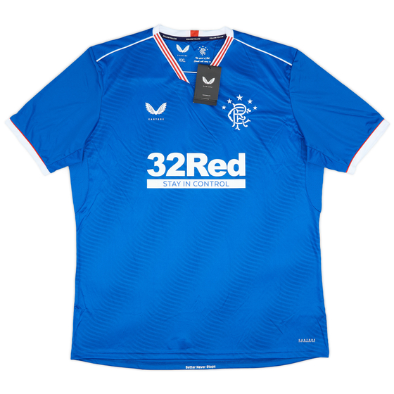 2020-21 Rangers Home Shirt (XXL)
