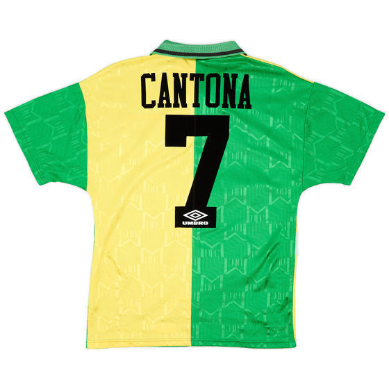 1992-94 Manchester United Third Shirt Cantona #7 - 9/10 - (S)