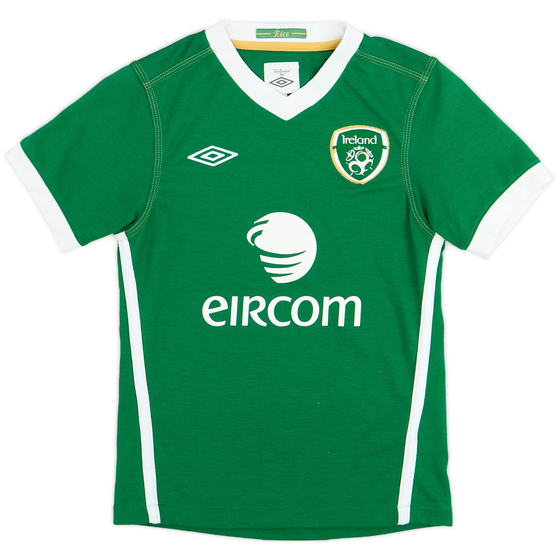 2010-11 Ireland Home Shirt - 8/10 - (XS.Boys)