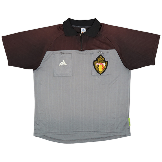2000-01 adidas Belgium Referee Shirt - 9/10 - (L)
