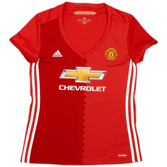2016-17 Manchester United Home Shirt - 8/10 - (Women's M)