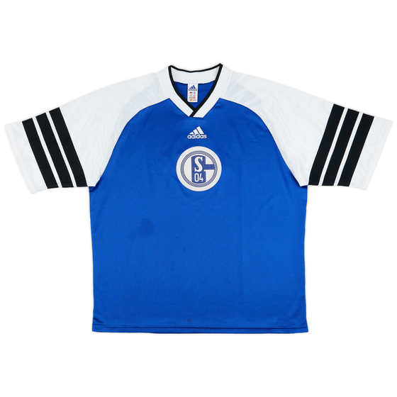 1998-99 Schalke adidas Training Shirt - 6/10 - (XL)