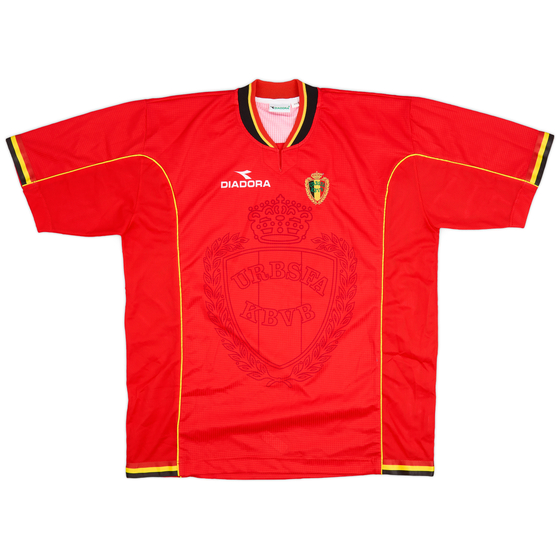 1998-00 Belgium Home Shirt - 8/10 - (XXL)