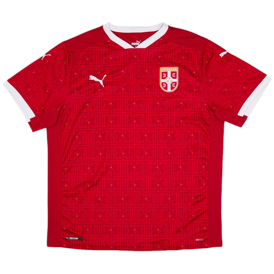 2020-21 Serbia Home Shirt - 9/10 - (XL)