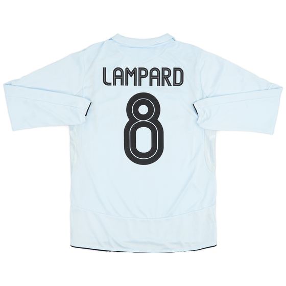 2005-06 Chelsea Away L/S Shirt Lampard #8 - 6/10 - (M)