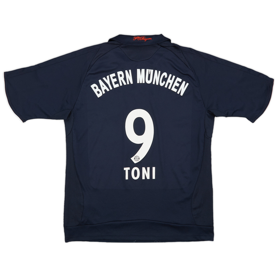 2008-09 Bayern Munich Away Shirt Toni #9 - 4/10 - (L.Boys)