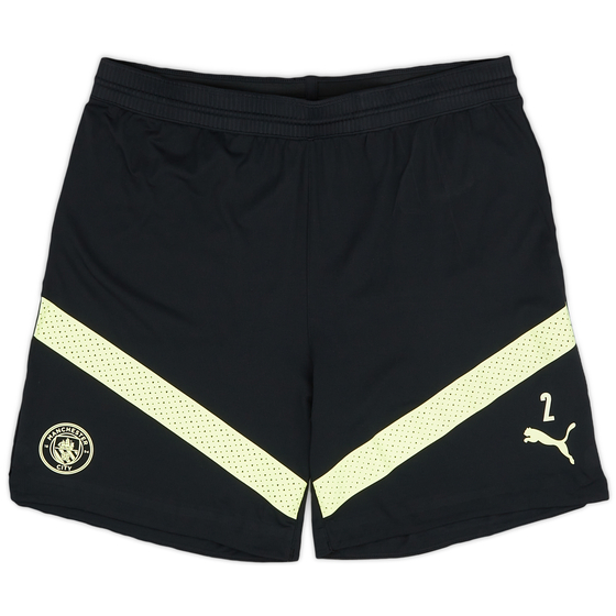 2022-23 Manchester City Player Issue Training Shorts # - 7/10