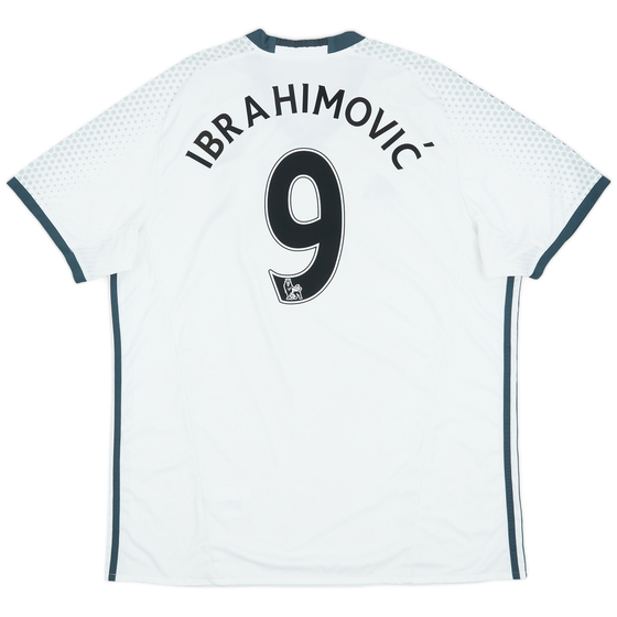2016-17 Manchester United Third Shirt Ibrahimovic #9 - 6/10 - (XXL)