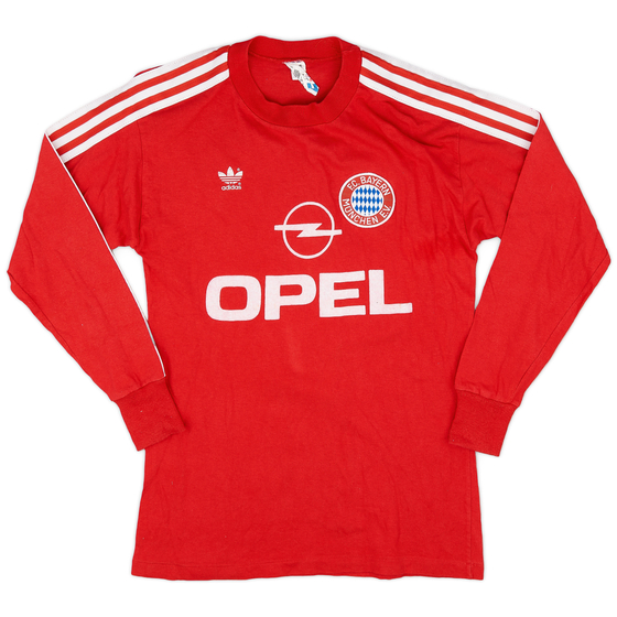 1989-91 Bayern Munich Home L/S Shirt - 9/10 - (S)