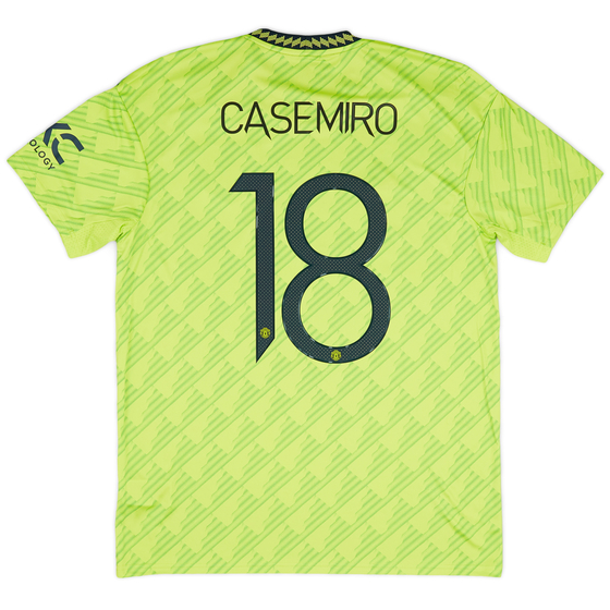 2022-23 Manchester United Third Shirt Casemiro #18