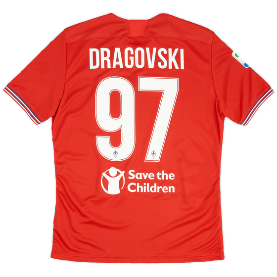 2017-18 Fiorentina Match Issue GK S/S Shirt Dragovski #97 - 8/10 - (L)