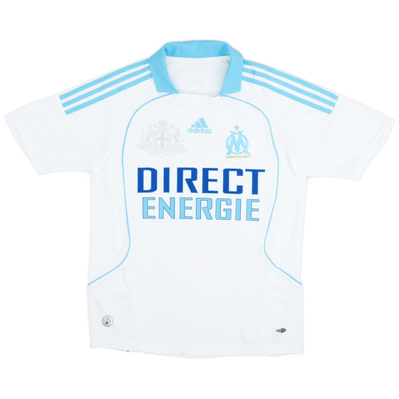 2008-09 Olympique Marseille Home Shirt - 7/10 - (L.Boys)